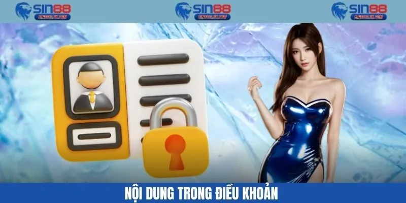 Nội dung trong điều khoản 
